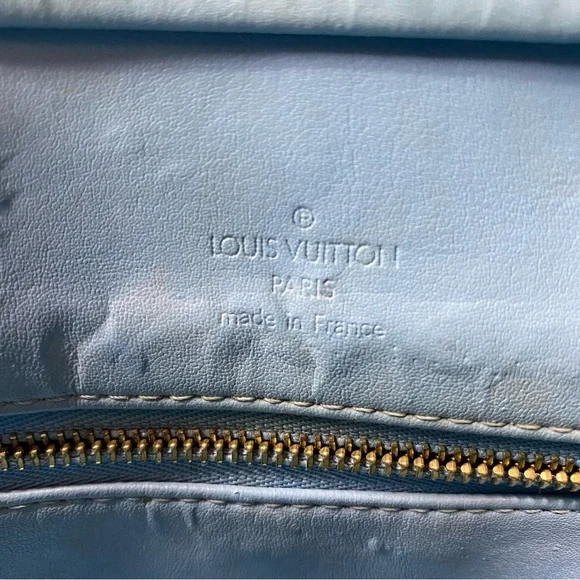 Louis Vuitton Redyed Vernis Houston Tote Vintage Designer Handbag Purse - Picture 17 of 17